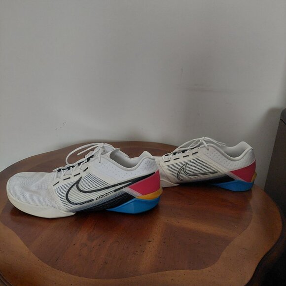 Nike Zoom Metcon Turbo 2 White Black Mens Size 11 Training Shoes DH3392-109 - Picture 2 of 10